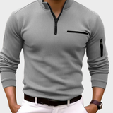 Валентин - Блуза с дълъг ръкав и цип