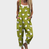 Кристина - Лежерен цветен комбинезон за всеки ден