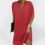 Елегантна Рокля с Ласкава Линия