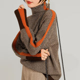 Martina™ | Пуловер с висока яка