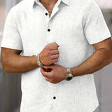 Здравчо - Лека риза с къс ръкав от лен