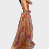 Миа - Цветна Макси Рокля за Безупречна Елегантност