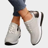 Ортопедични обувки с цип и дебела подметка