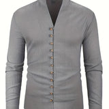 Орфей - Лека памучна риза с дълги ръкави