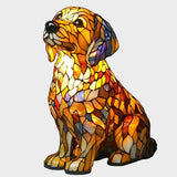 Lámpara en forma de Golden Retriever