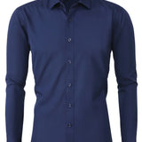 Найчо - Елегантна риза с дълги ръкави и копчета