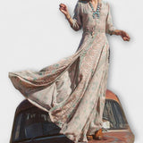 Максимална рокля в мек бохо стил