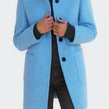 Фрея | Яке с висок як вълнен микс