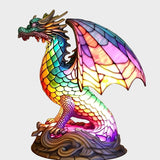 Lámpara Mística con Dragón