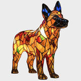 Lámpara de luz para pastor alemán