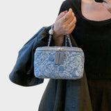 Bolso de Denim Floral Ksenia