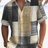 Калин - Стилна риза с къси ръкави