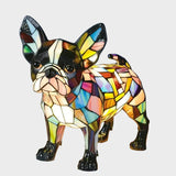 Lámpara con efecto Glow de perrito parisino