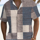 Калин - Стилна риза с къси ръкави