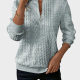 Ралица - Дамски пуловер от плетиво