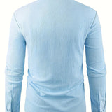 Орфей - Лека памучна риза с дълги ръкави