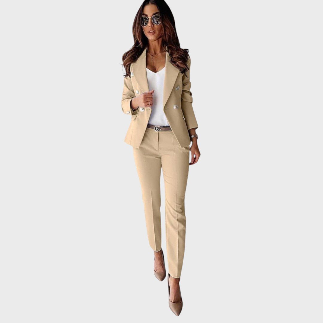 Божена - Двуредно сако с изразен силует