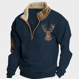 Карлос - Суитшърт с мотив на елен