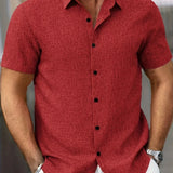 Здравчо - Лека риза с къс ръкав от лен