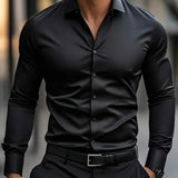 Найчо - Елегантна риза с дълги ръкави и копчета