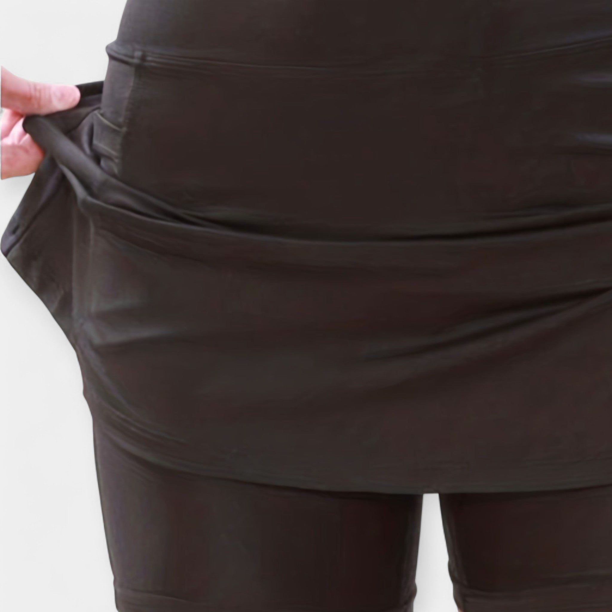 Високи шорти с пола