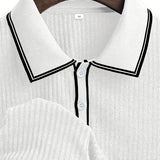 Горан - Елегантен поло с къси ръкави