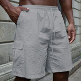 Цветан - Къси дишащи панталони с еластичен талия