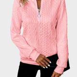 Ралица - Дамски пуловер от плетиво