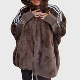 Дамски Freizeit палто с качулка и цип