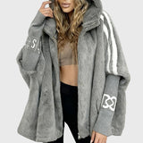 Дамски Freizeit палто с качулка и цип