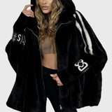 Дамски Freizeit палто с качулка и цип