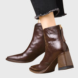 Клаудия | Луксозни ботуши с среден ток