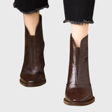 Клаудия | Луксозни ботуши с среден ток