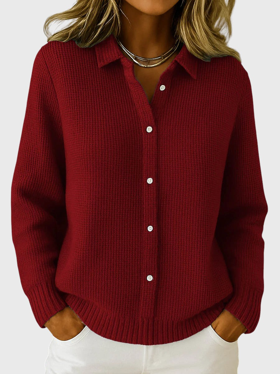 Мейв | Класически плетен кардиган