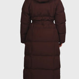 Кармен - Дълго пухено палто с колан