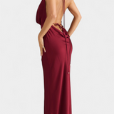 Нора Елегантна Рокля с Набръчкани Детайли