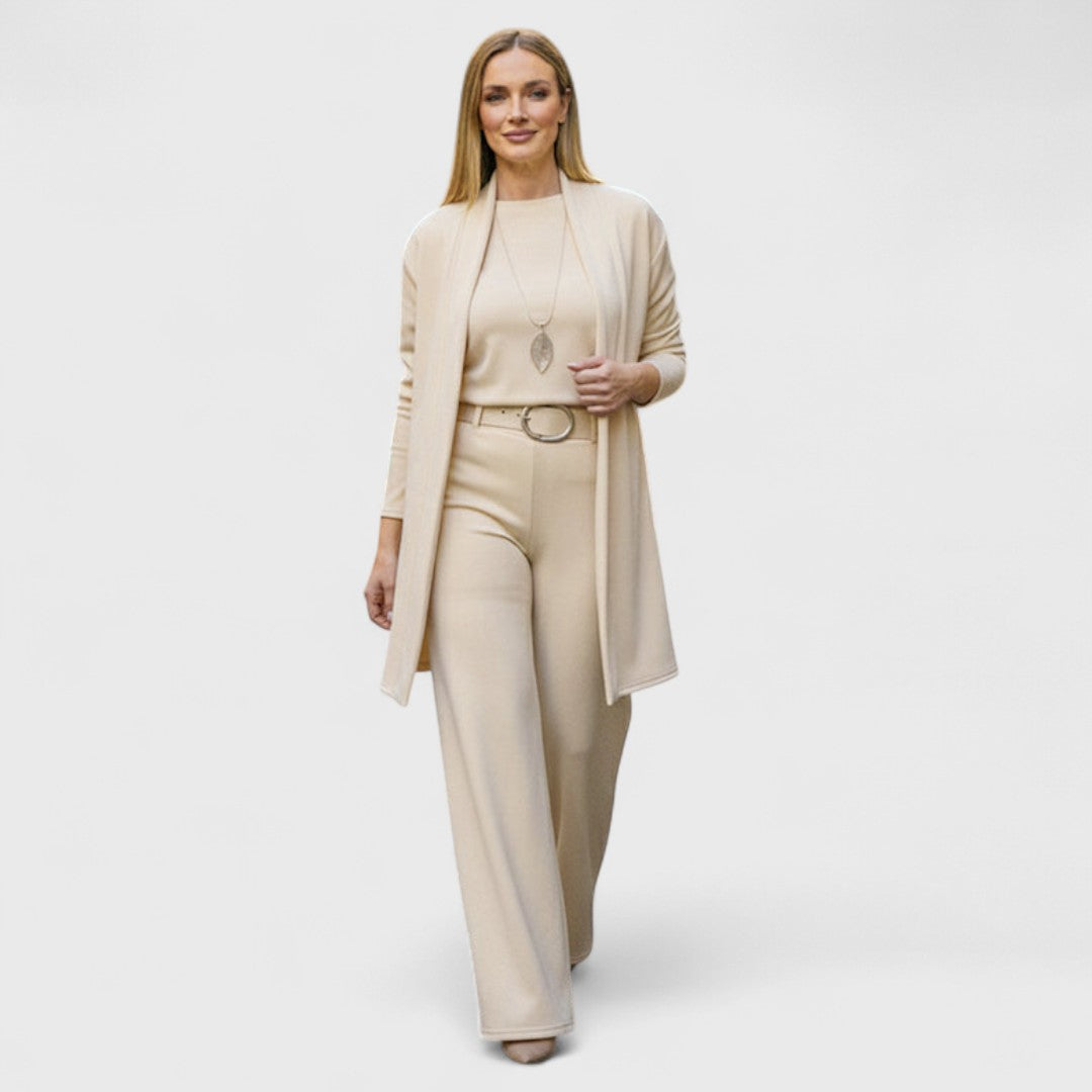 Elena - Elegante y cómodo traje de mujer de 3 piezas