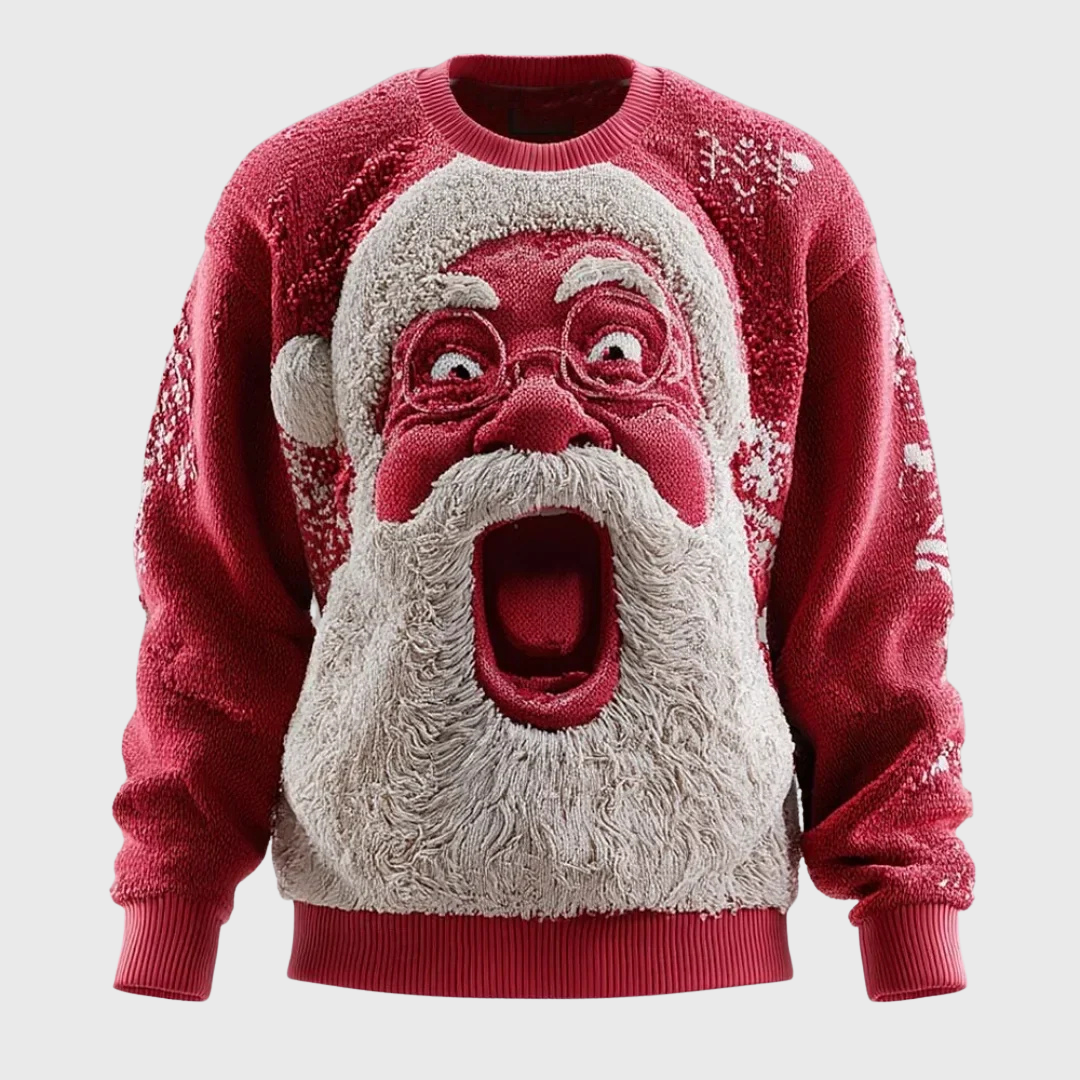 Коледен пуловер с Дядо Коледа