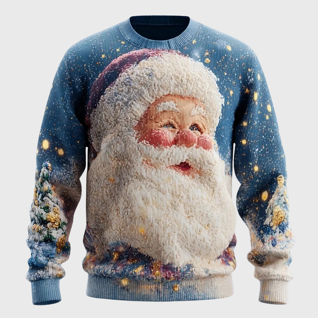 Коледен пуловер с Дядо Коледа